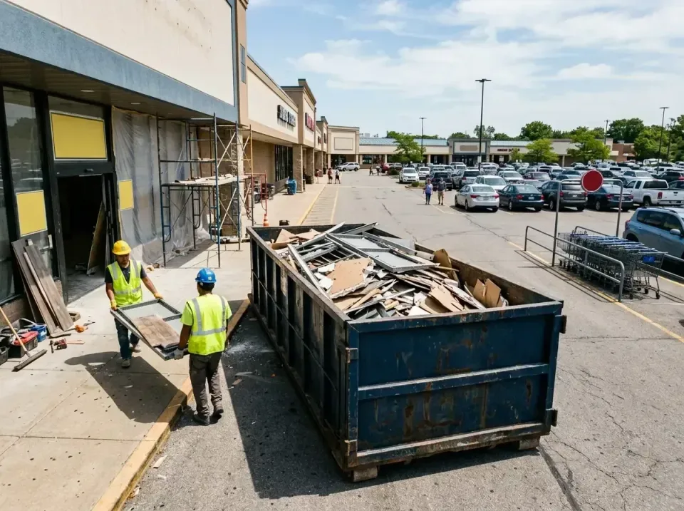 retail-store-renovation-debris-003 — frequently asked questions, Roll-off Dumpster Rentals in Papillion, NE